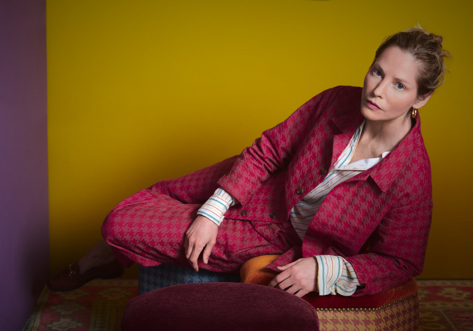 The Dutch Trouser Crimson