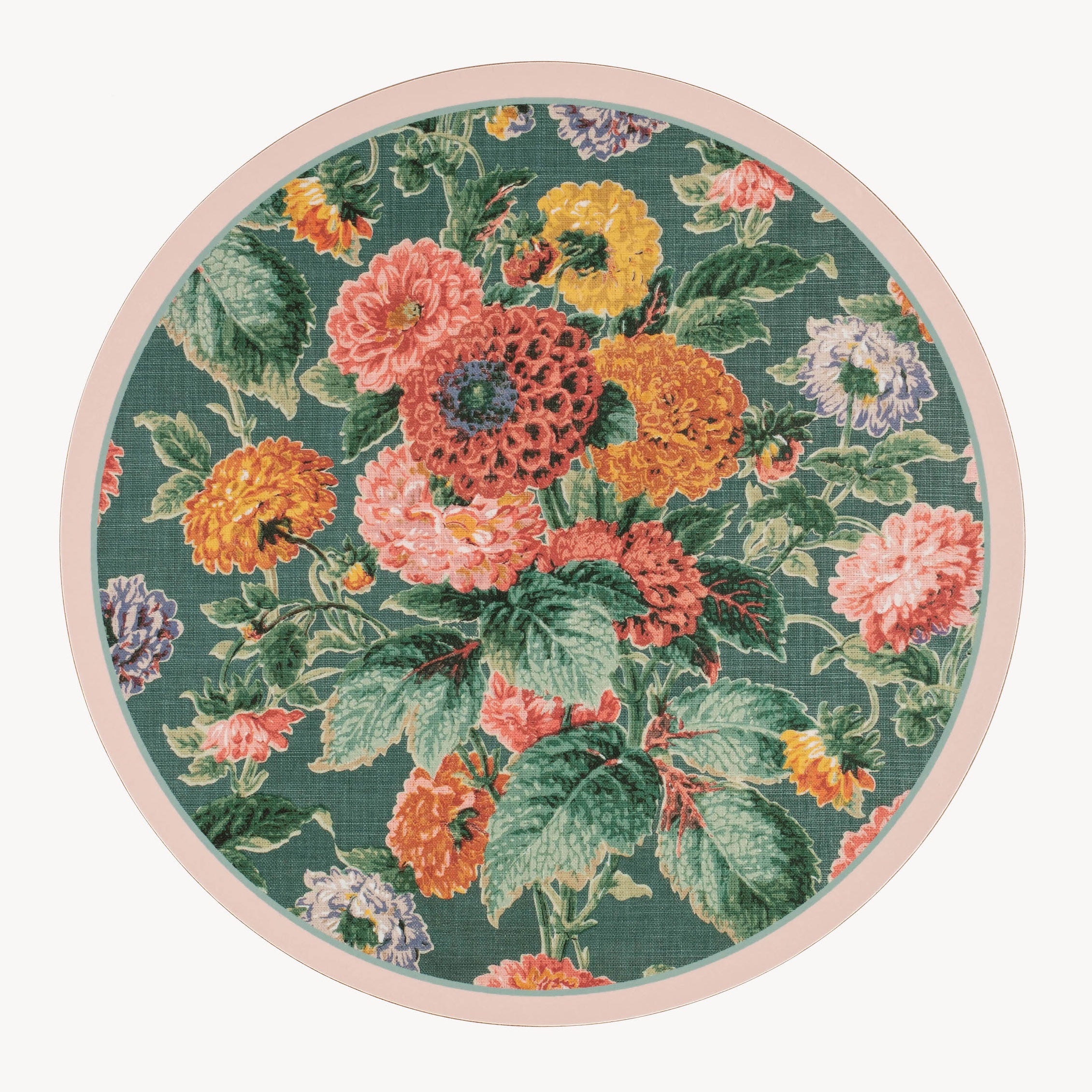 Set of 6 Dahlias Placemats