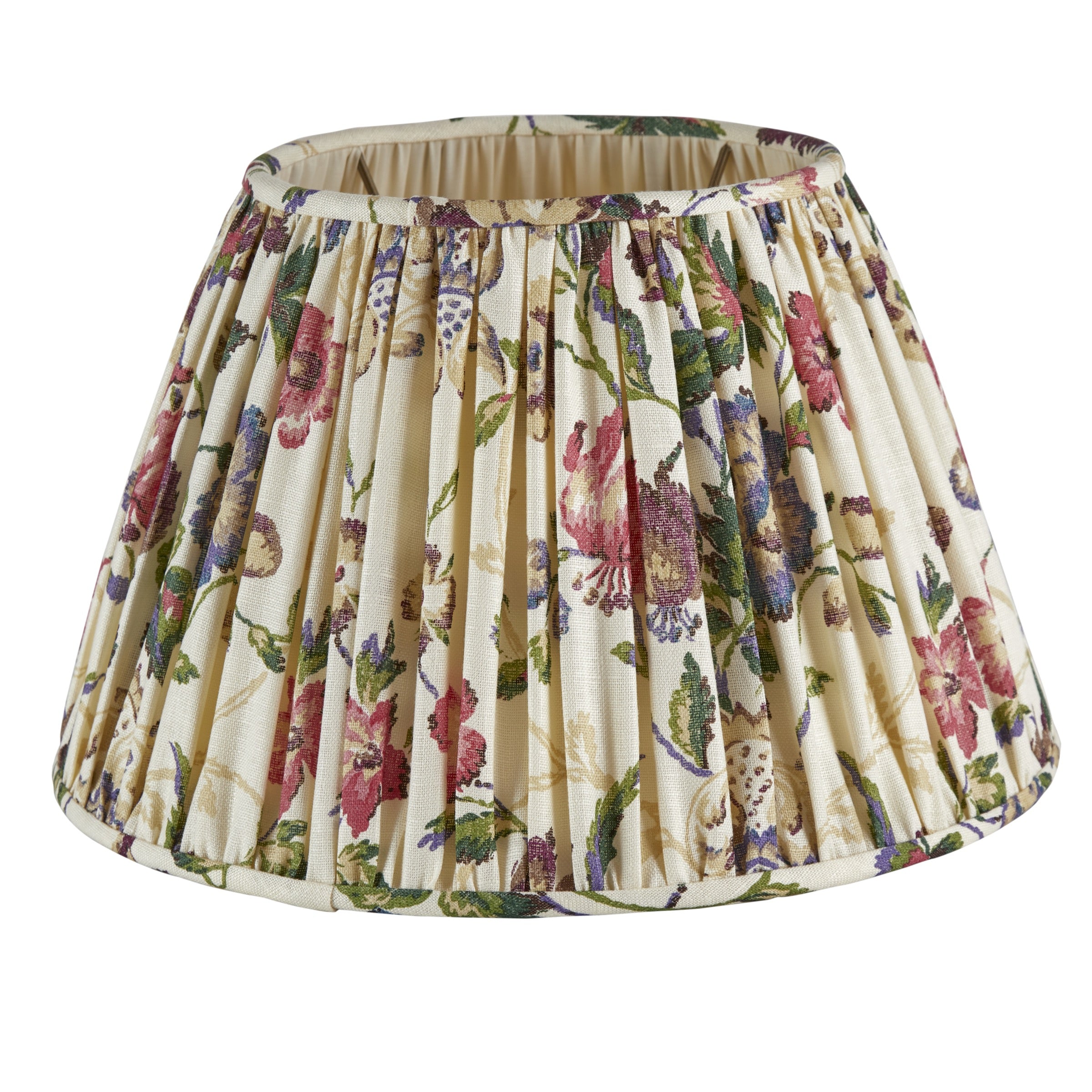 Enid’s Garland Lampshade (Paler Backcloth)