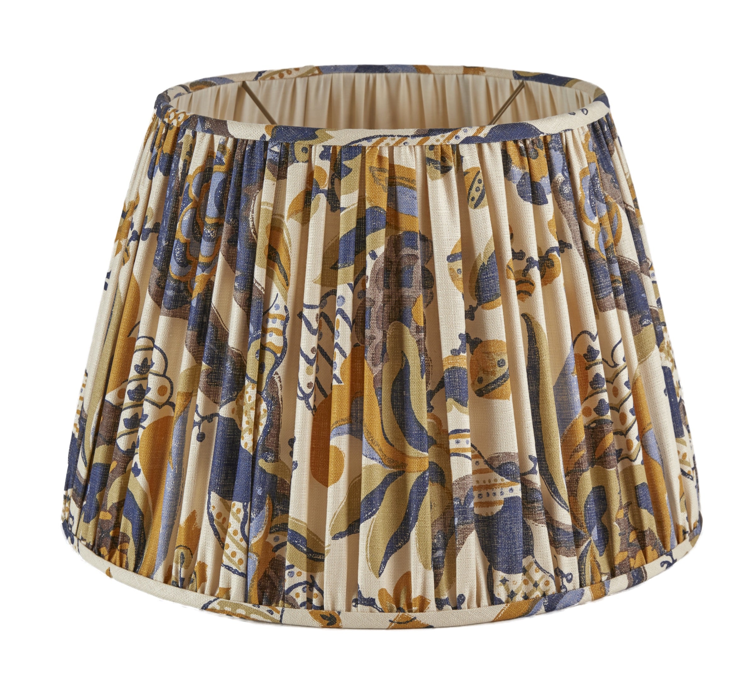 Cornucopia Saffron & Indigo Lampshade