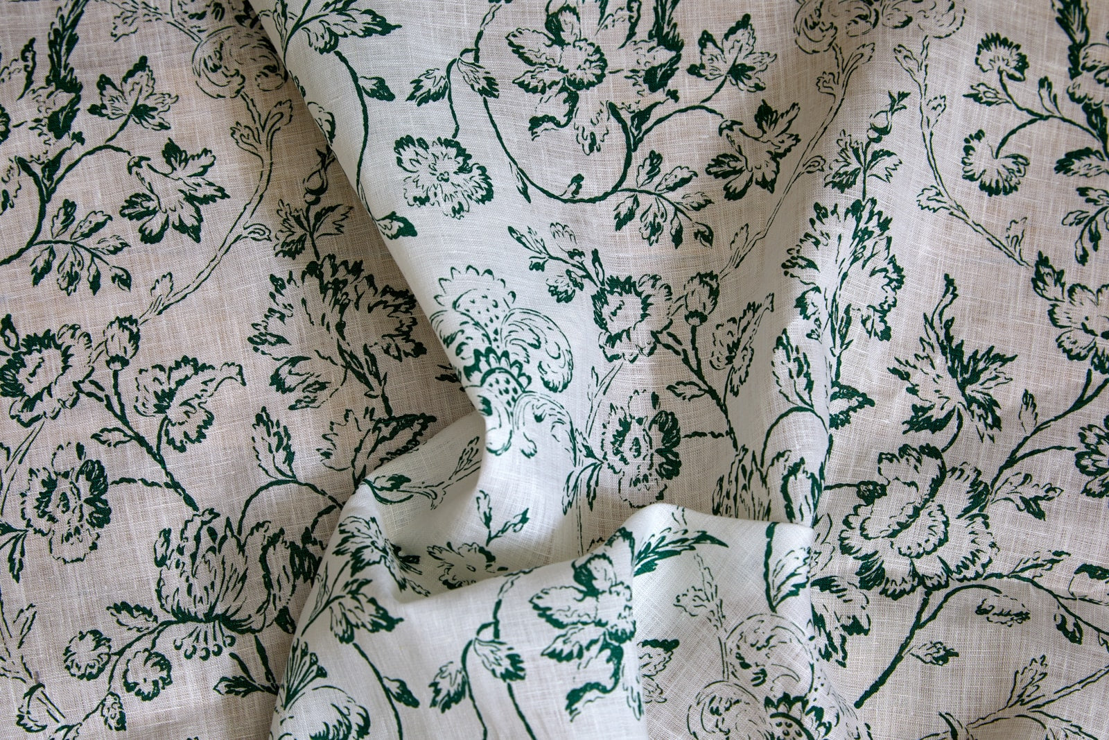 Enid's Ramble Voile Emerald