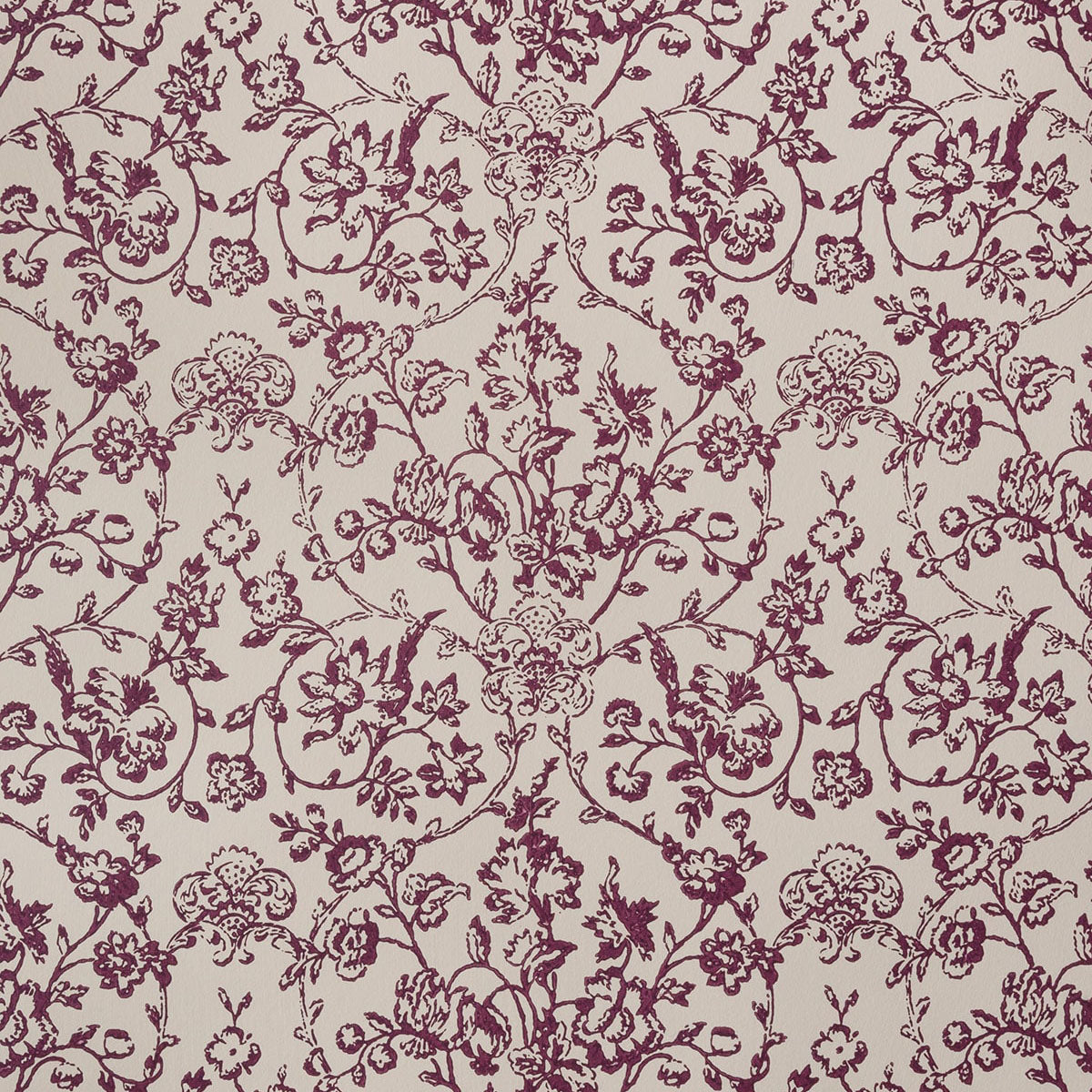 Enid's Ramble Plum Wallpaper