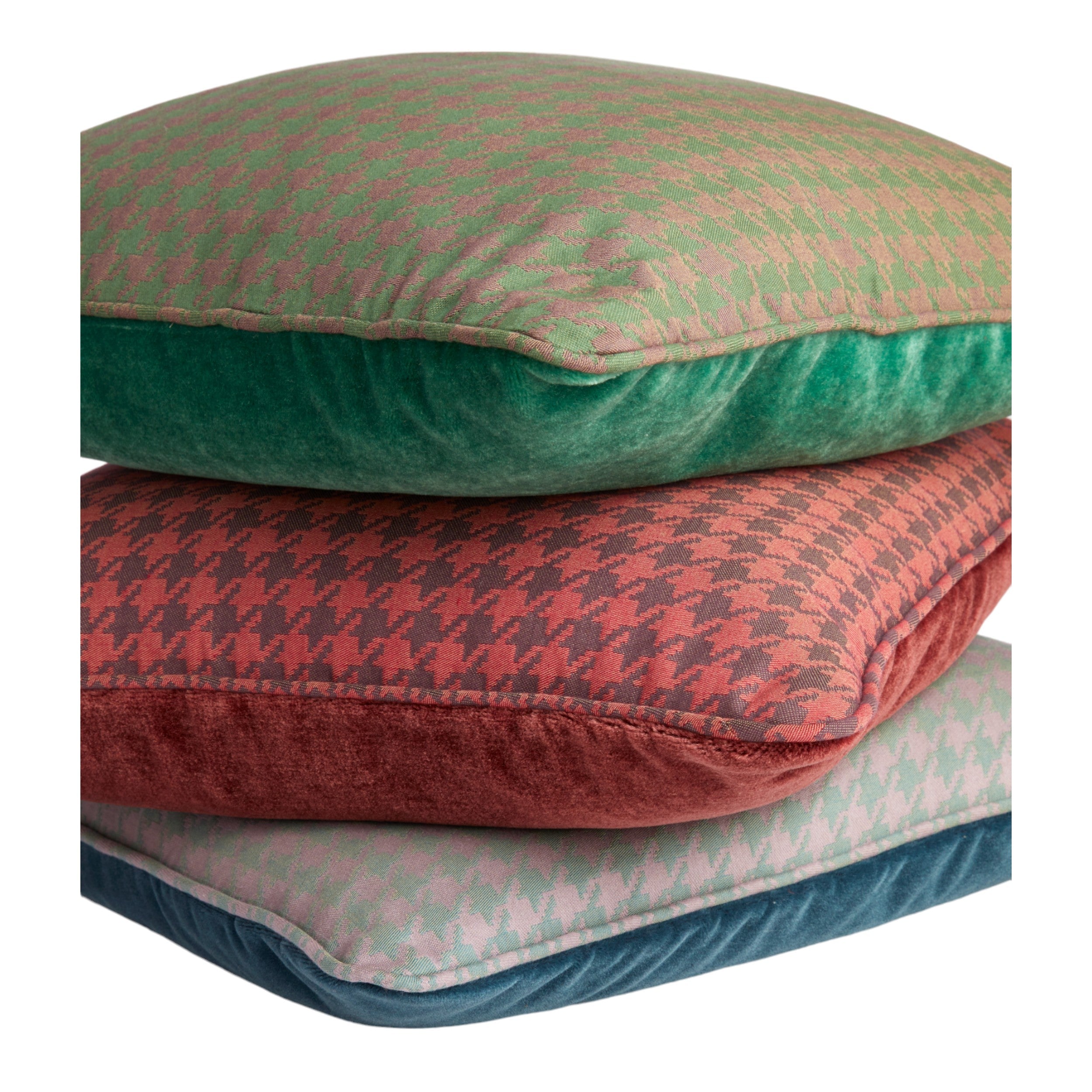 The Walter Maxi Cushion in Crimson