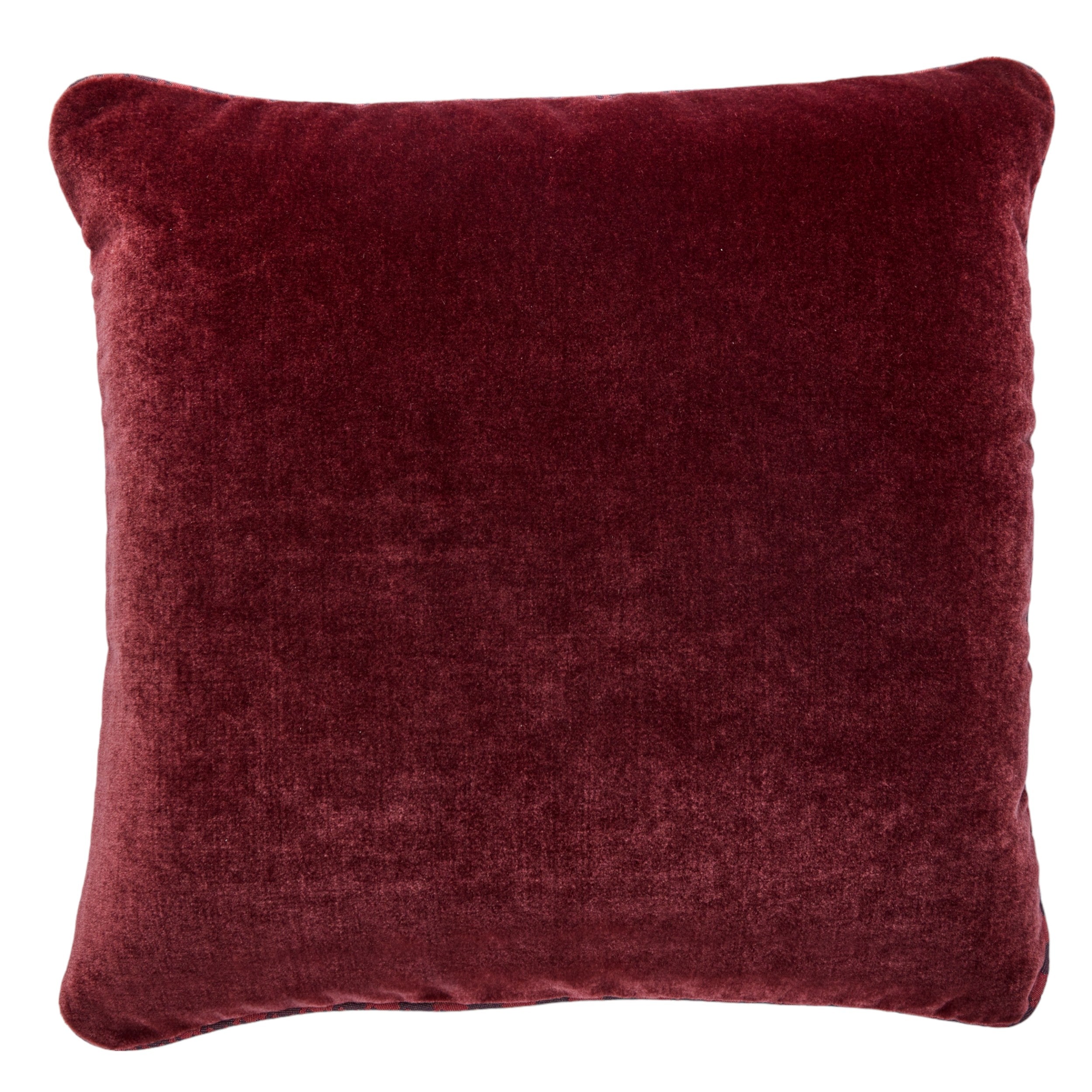 The Walter Maxi Cushion in Wine