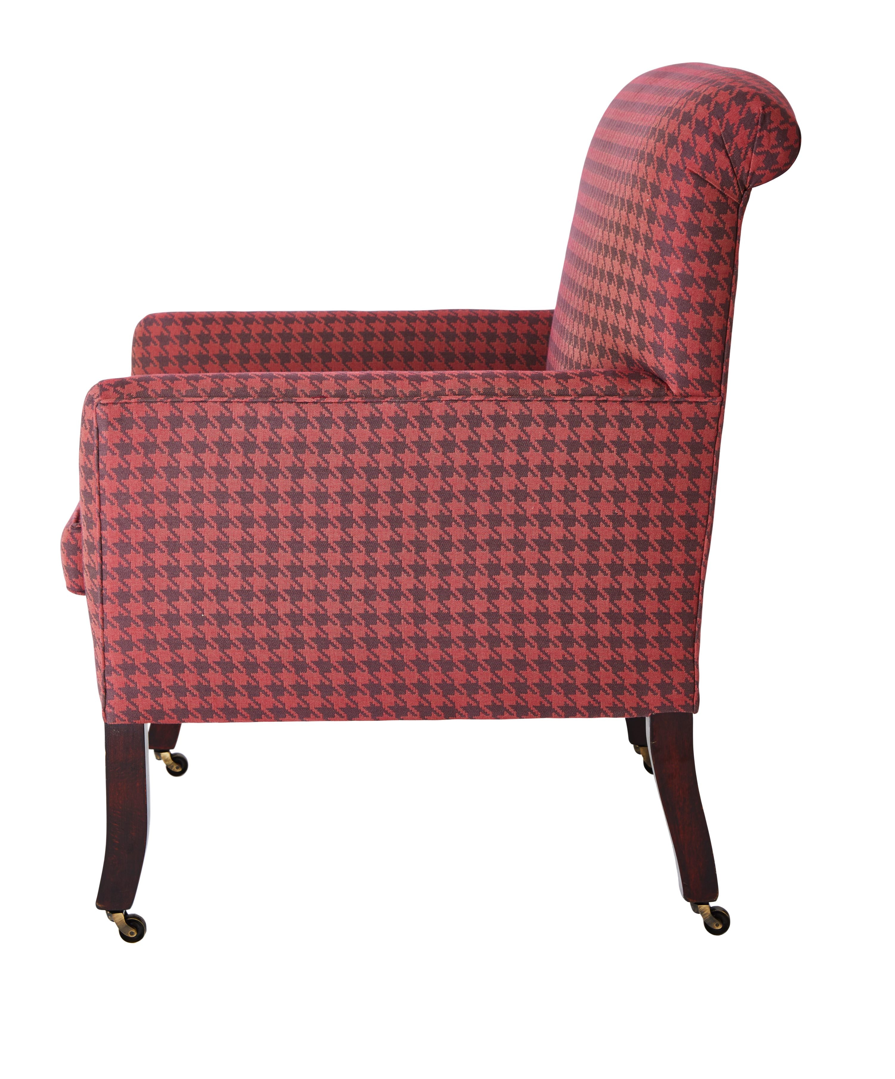 The Semley Armchair in Walter Wine