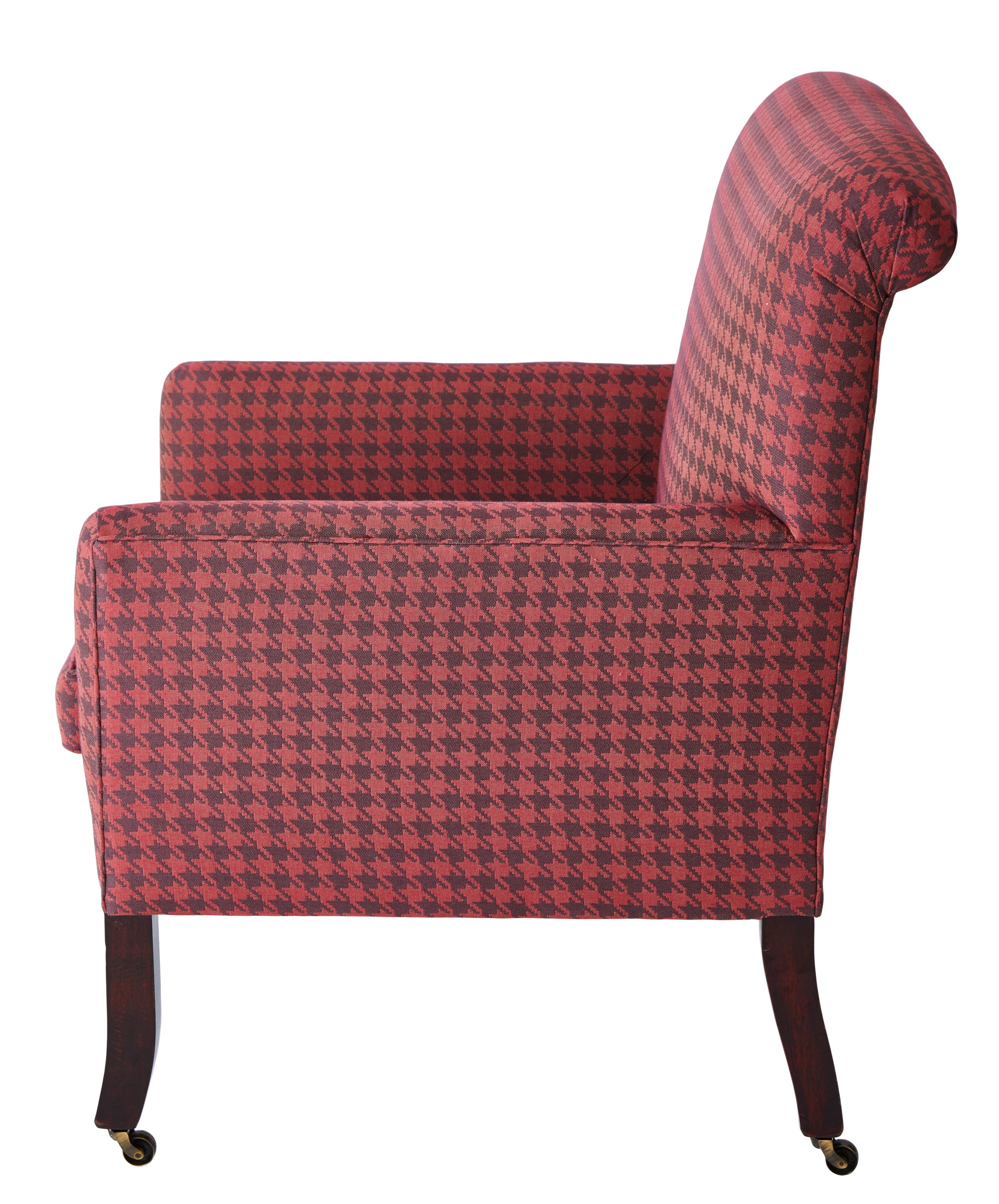 The Semley Armchair in Walter Wine