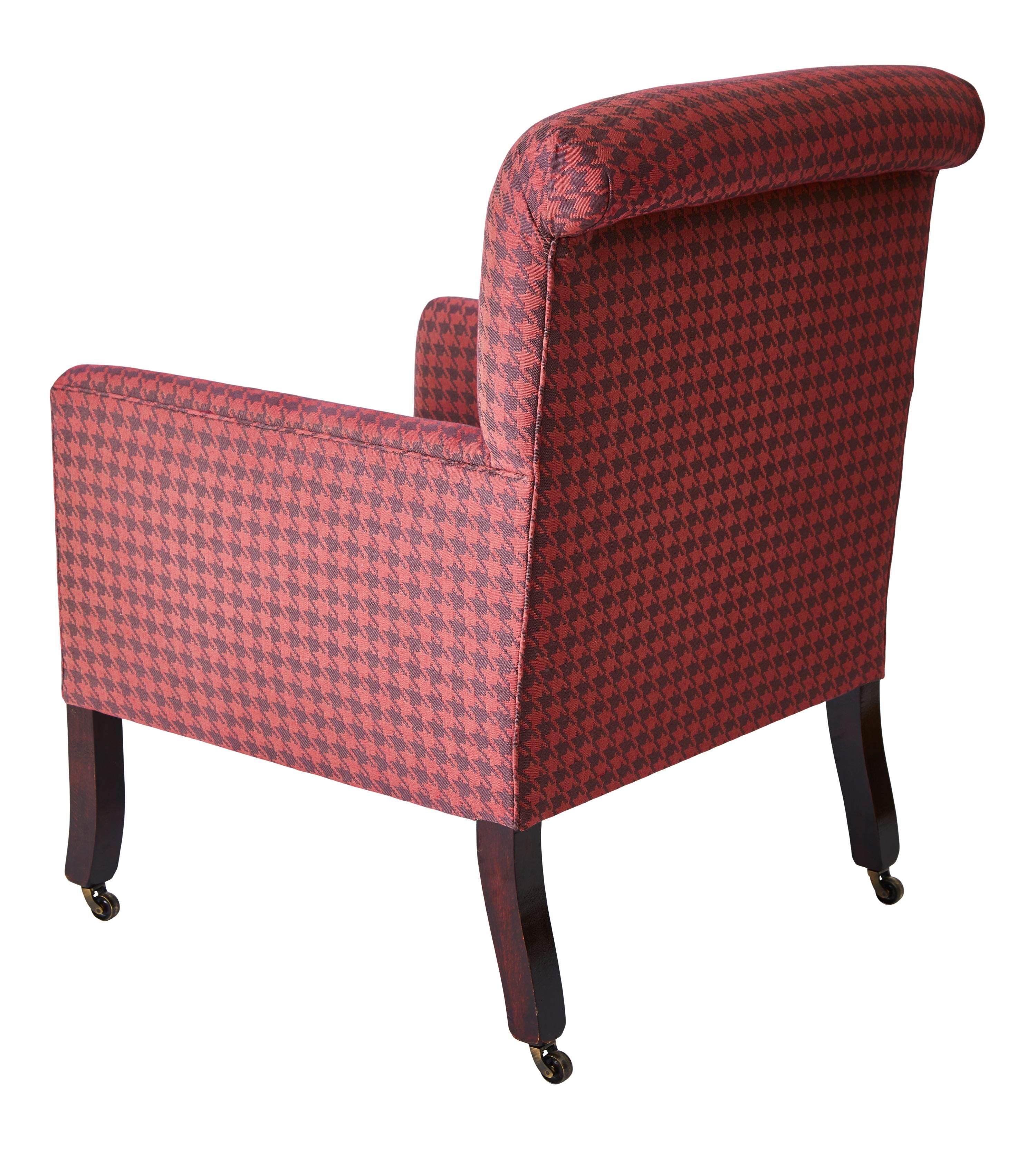 The Semley Armchair in Walter Wine
