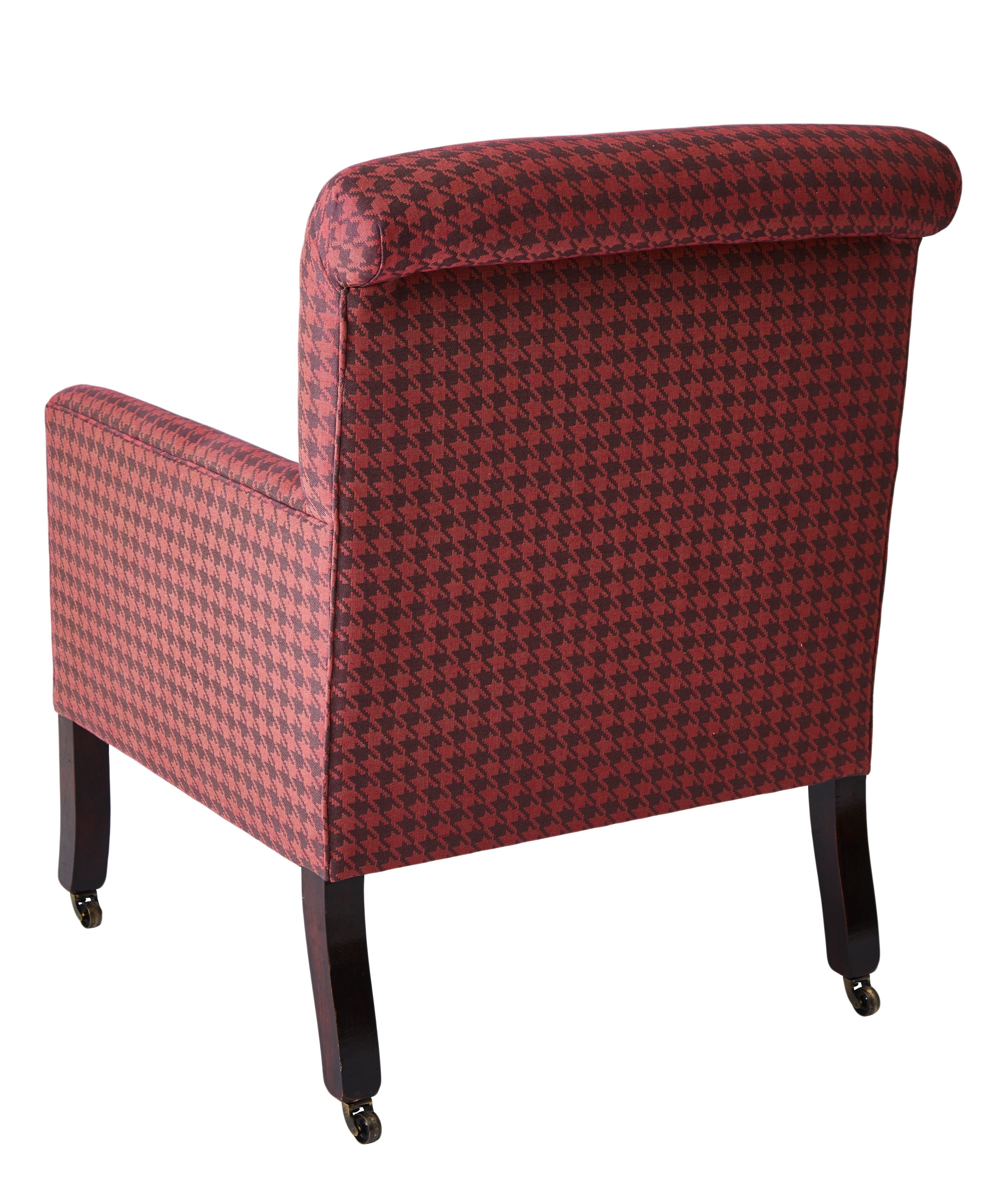 The Semley Armchair in Walter Wine