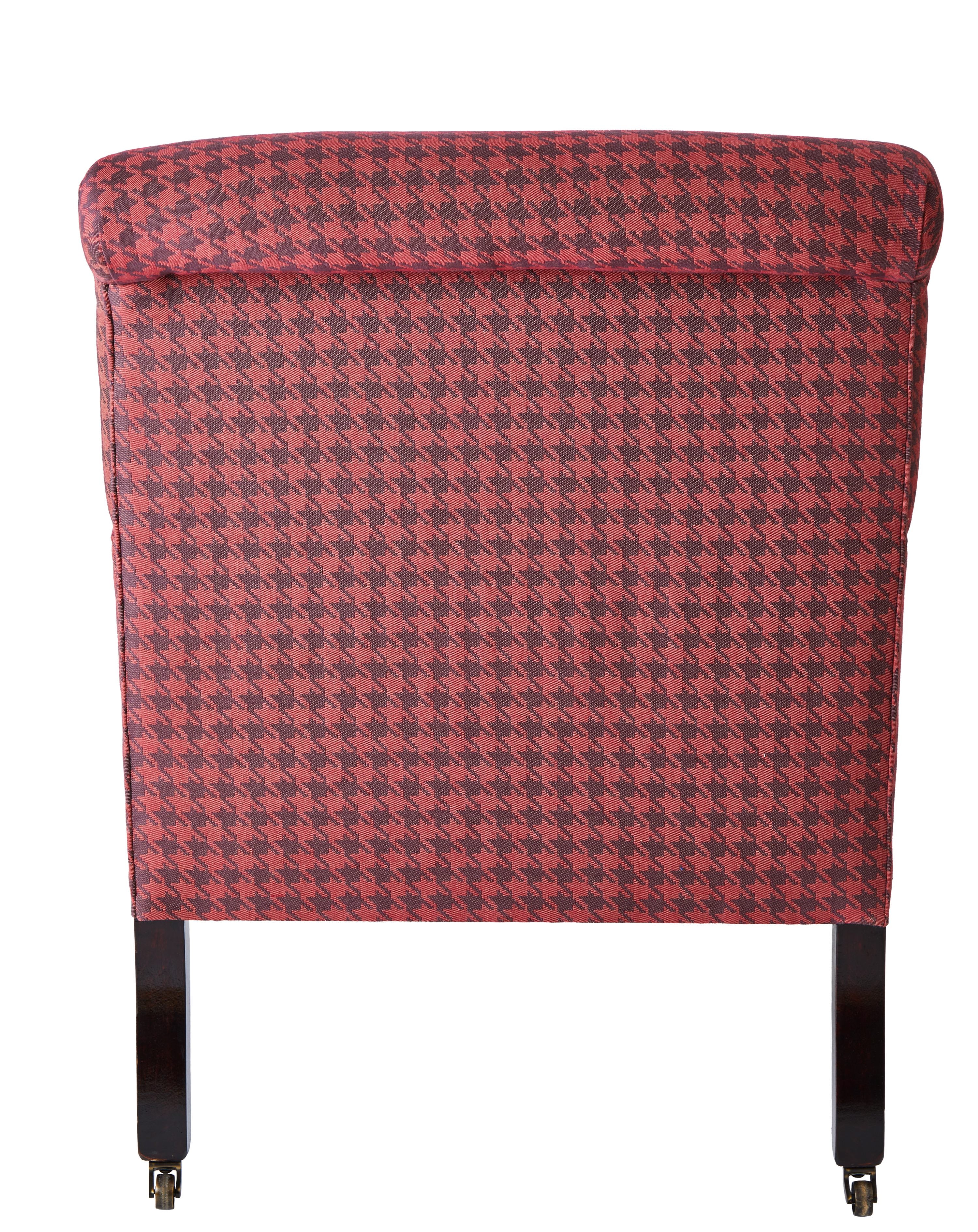 The Semley Armchair in Walter Wine
