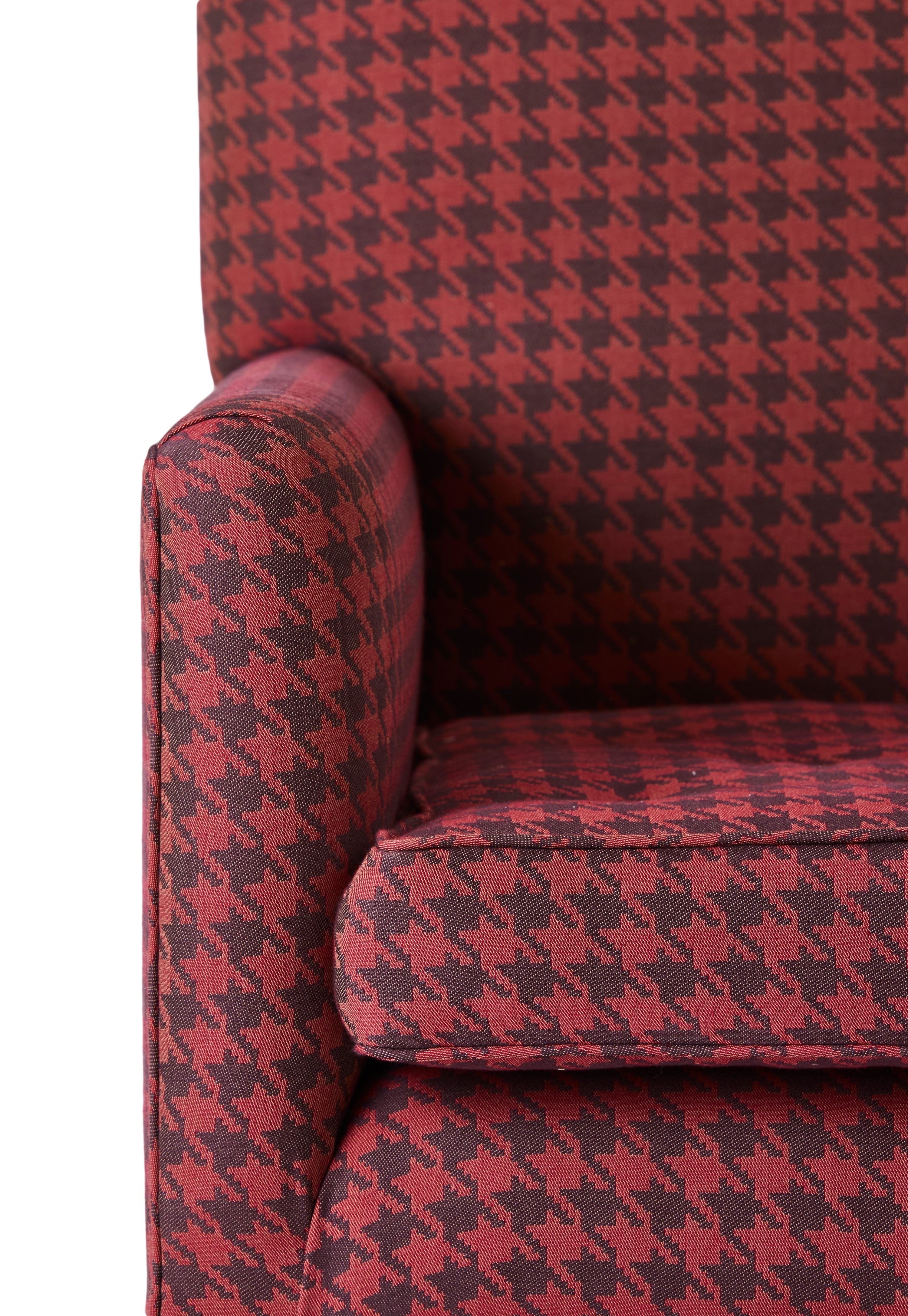 The Semley Armchair in Walter Wine