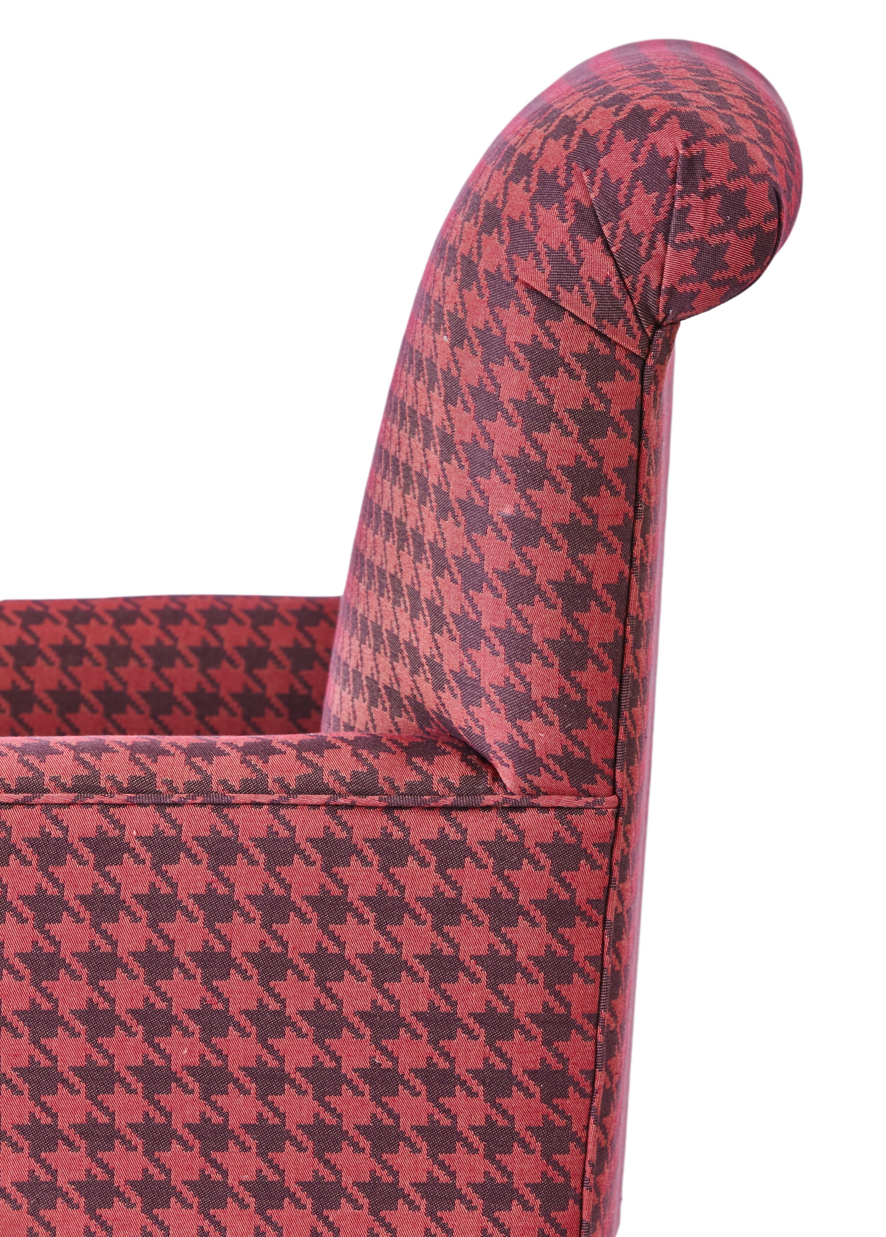 The Semley Armchair in Walter Wine