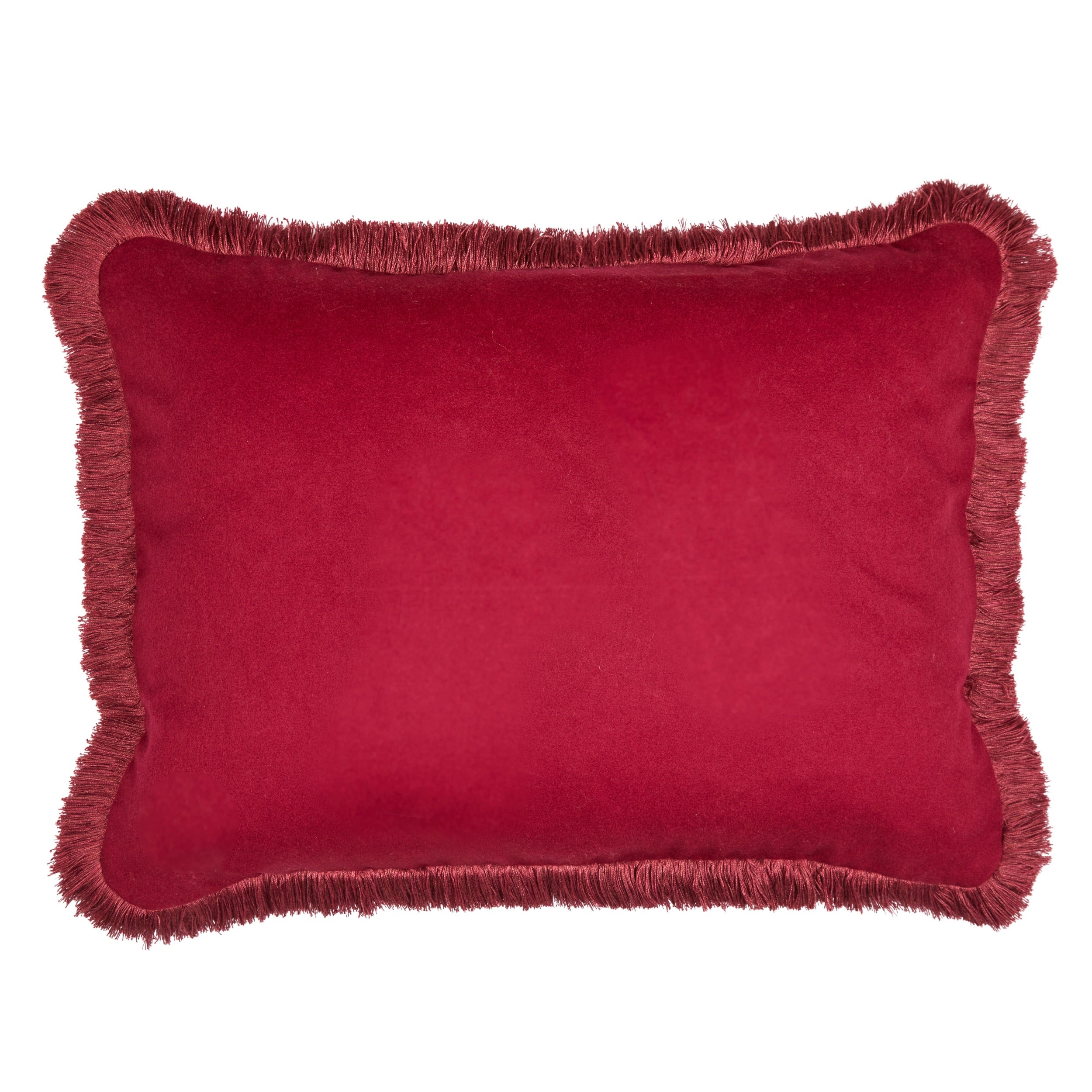 Walsingham Weave Original Cushion with a Brush Fringe