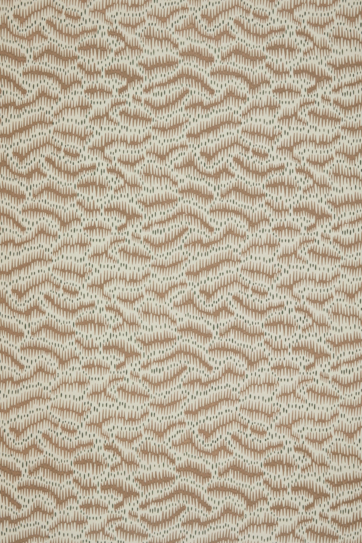 Daphne's Feathers Bronze Wallpaper