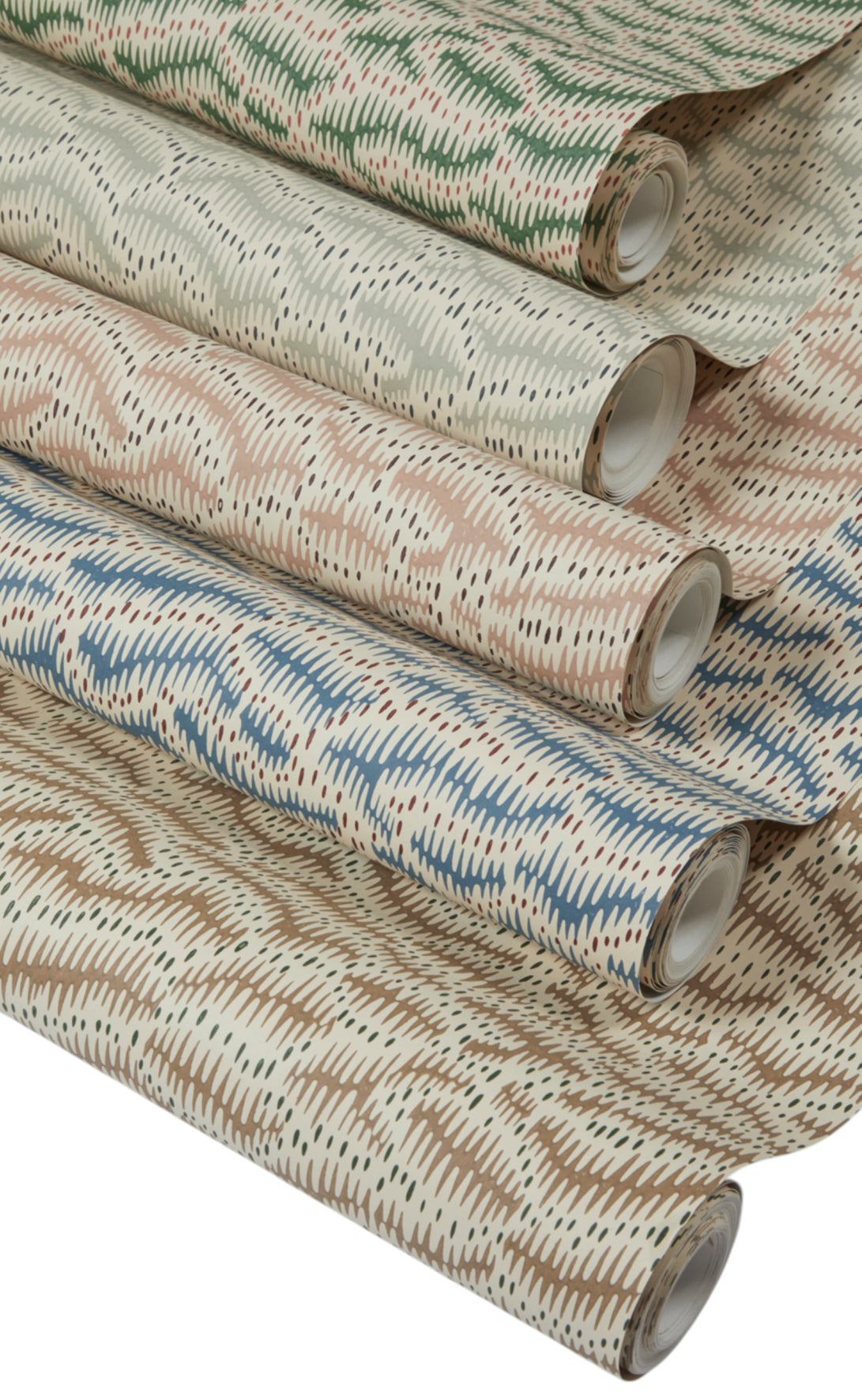 Daphne's Feathers Bronze Wallpaper