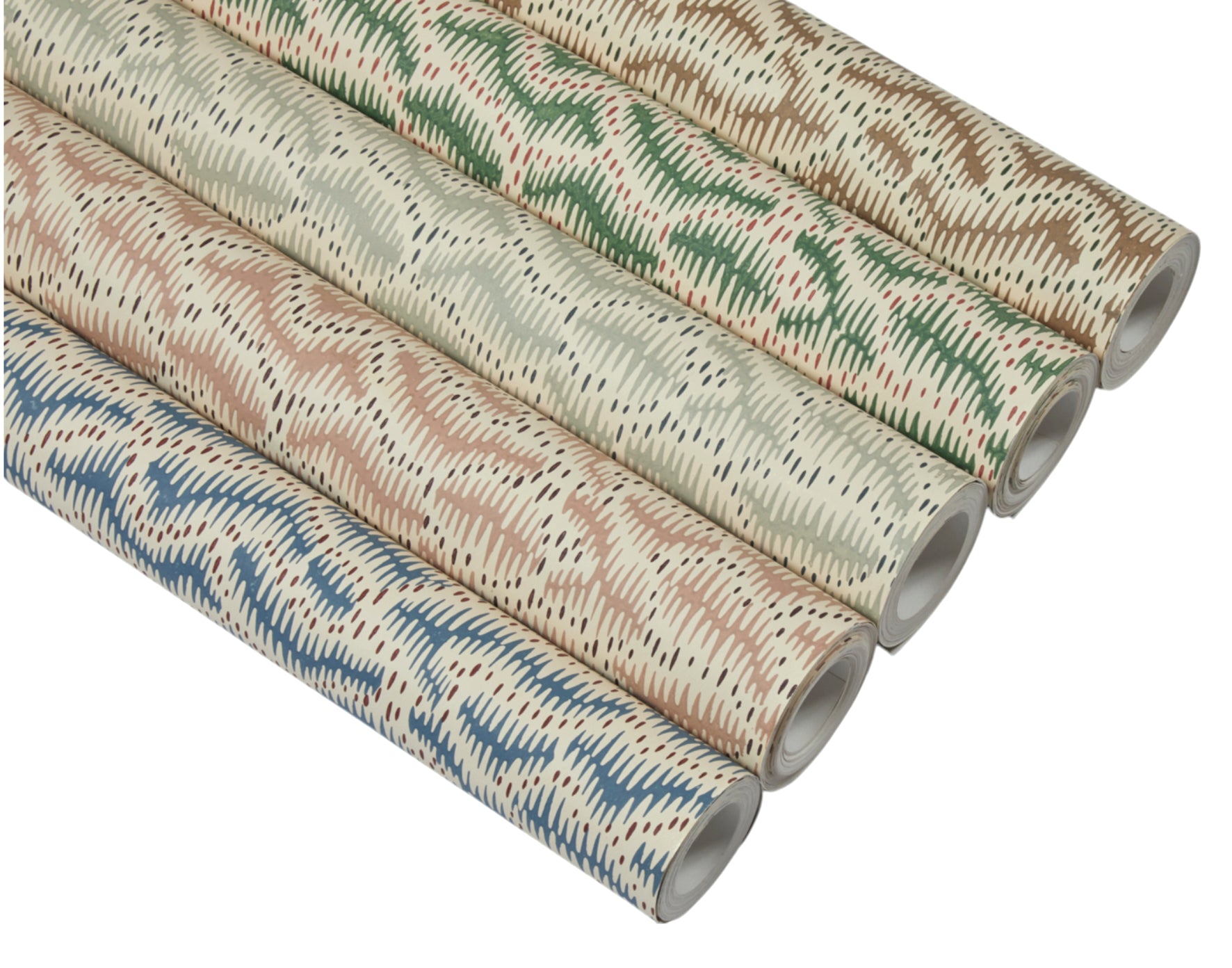 Daphne's Feathers Emerald Wallpaper