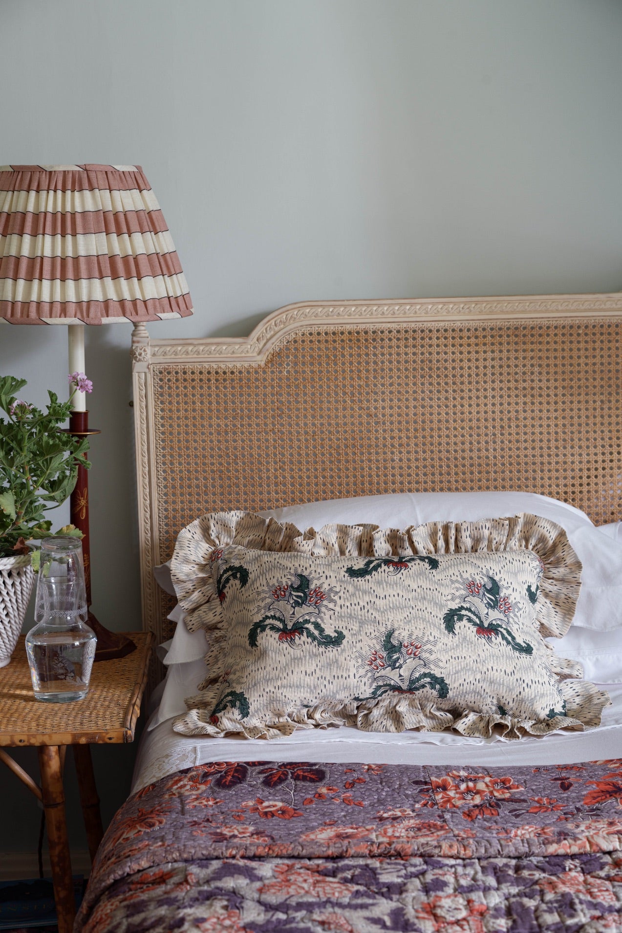 Plain Stripe Voile Blush