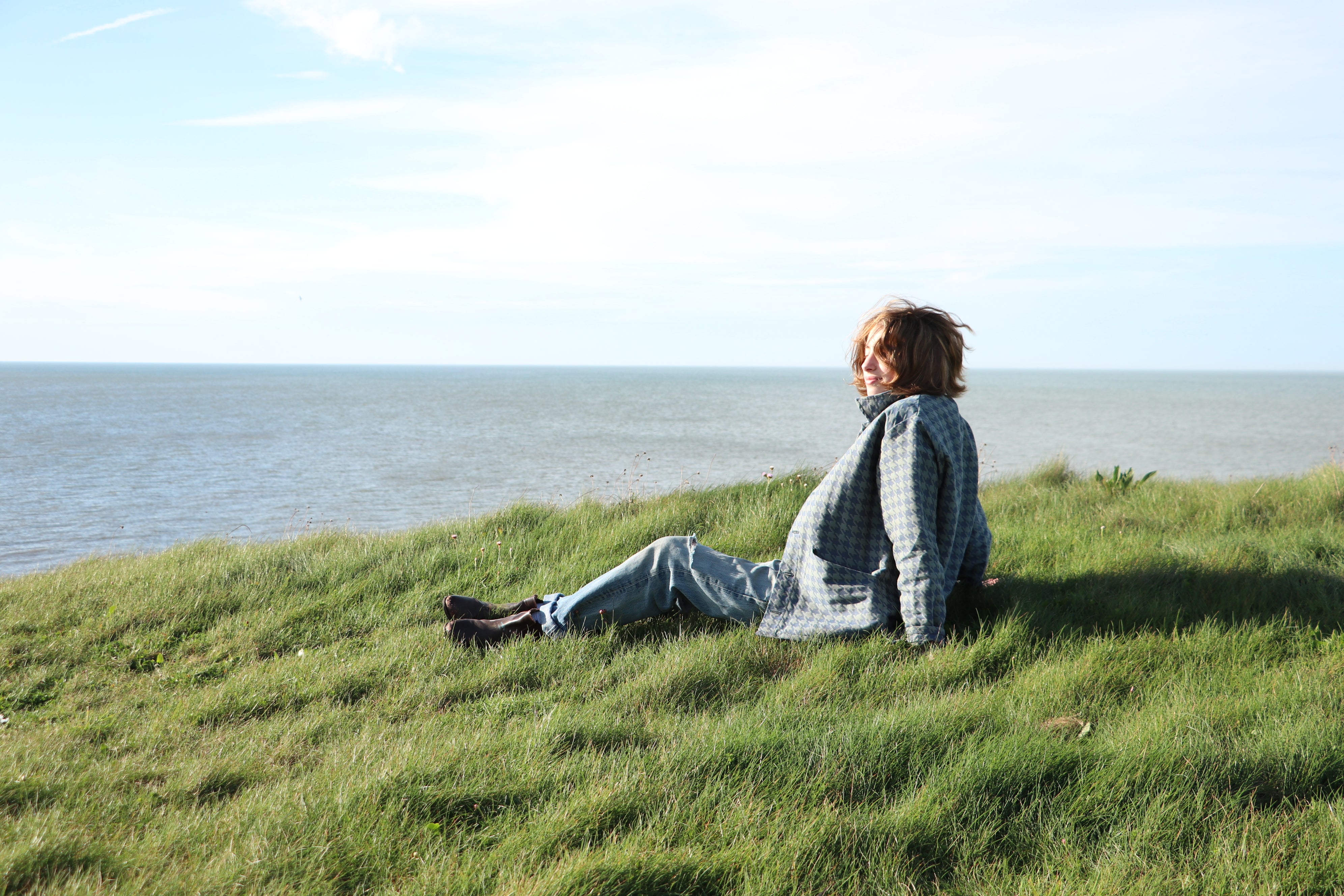 Norfolk Work Jacket Sea Blue