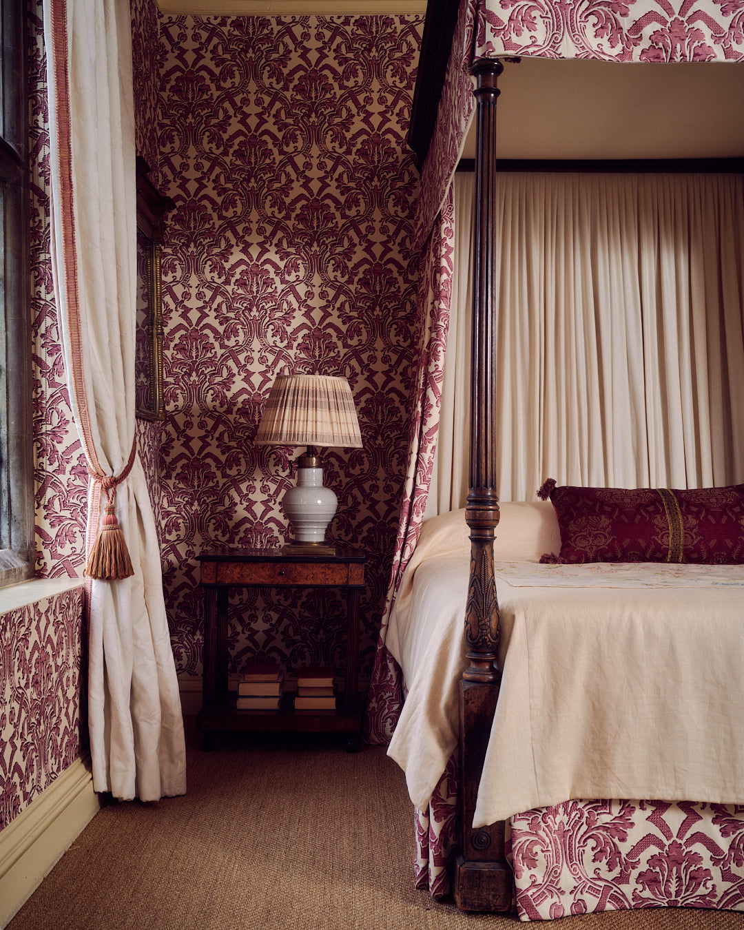 Stockton Linen Garnet - 5m