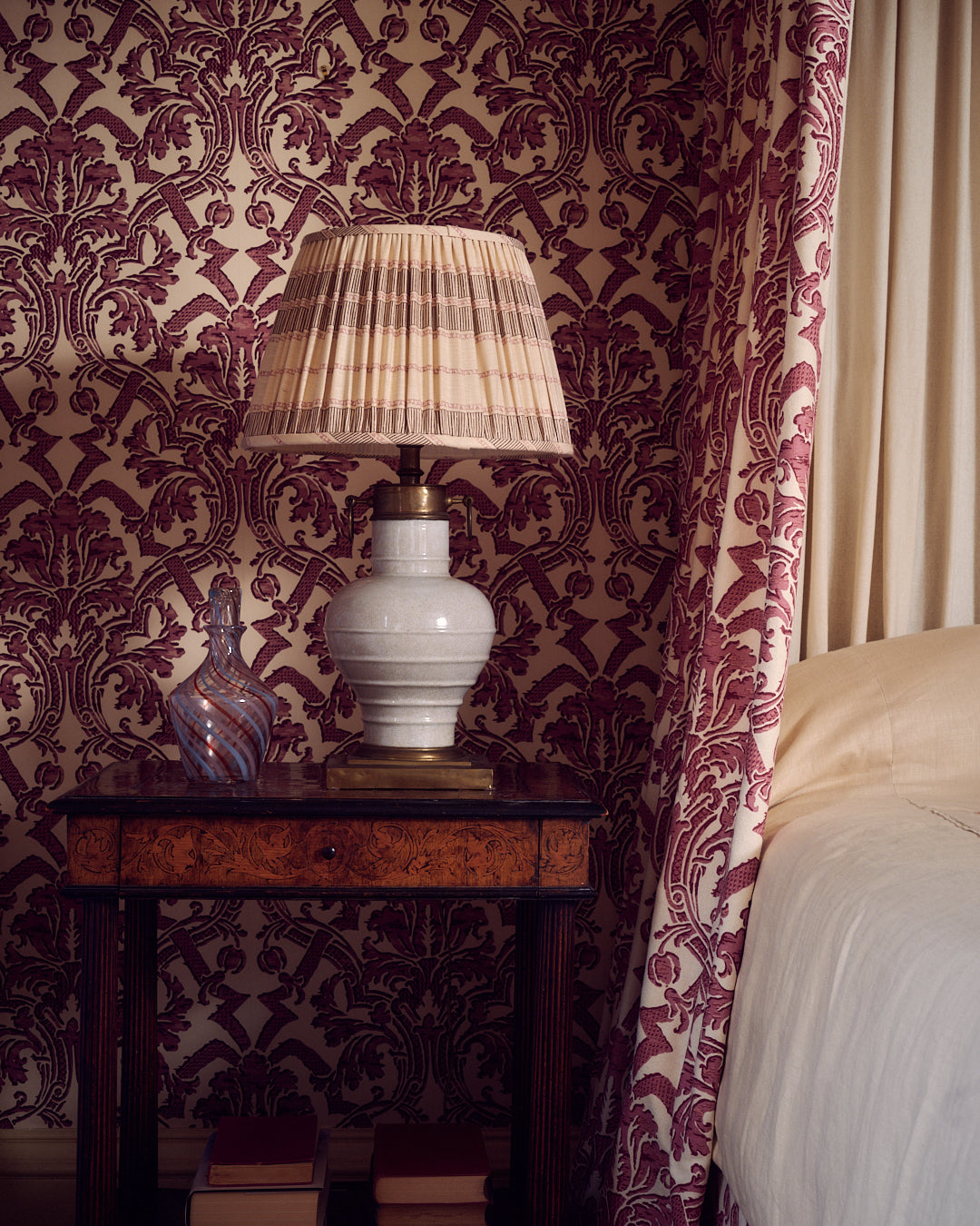 Stockton Linen Garnet - 5m