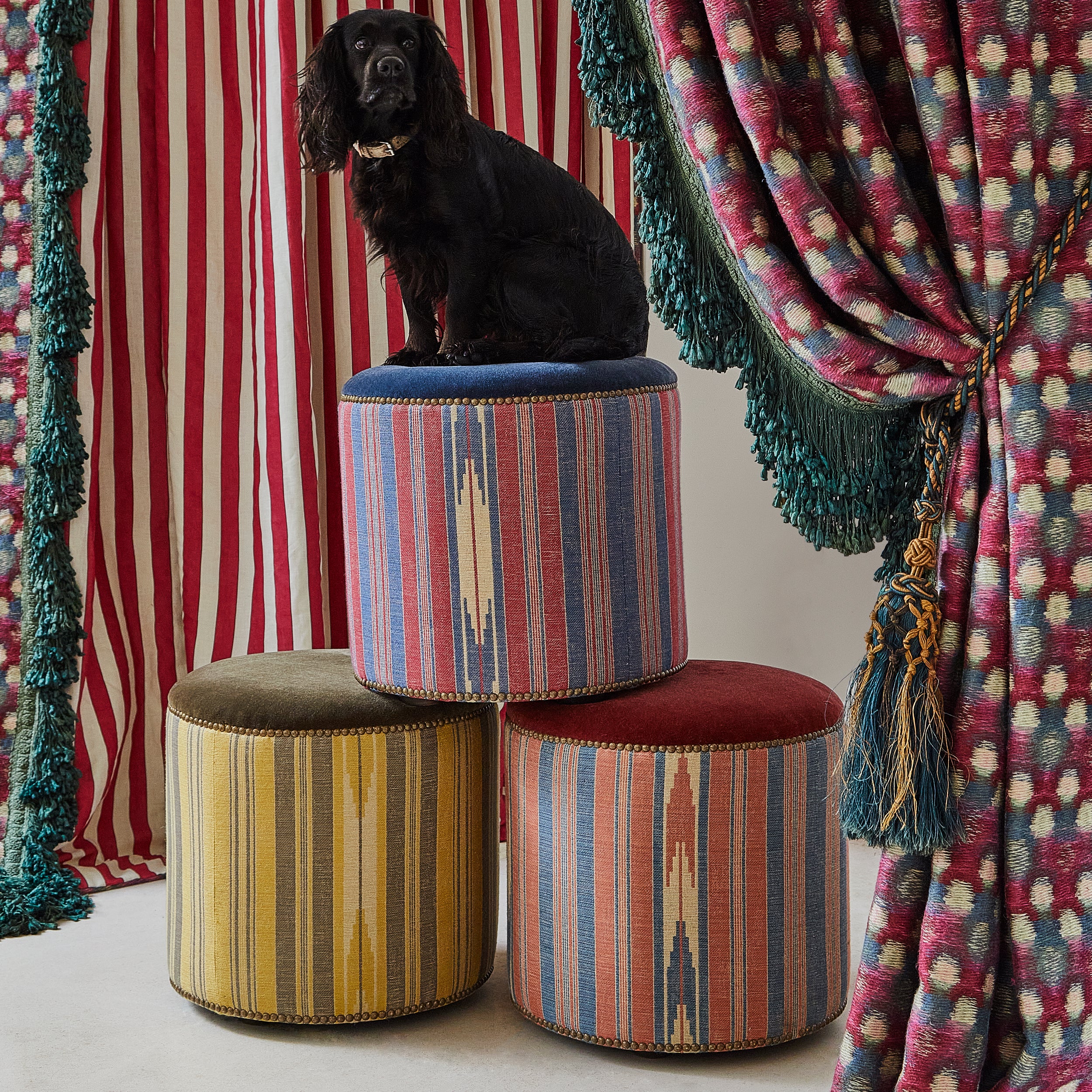 The Pom Pom Oulton Stripe Clementine