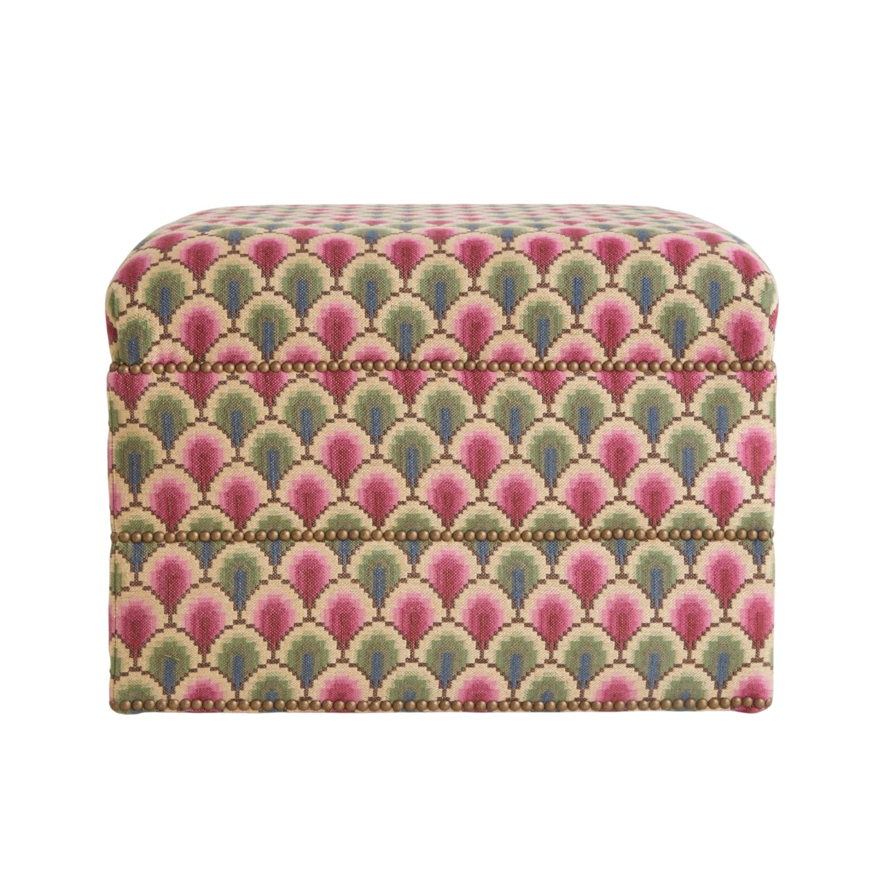 Walsingham Weave Original Square Ottoman