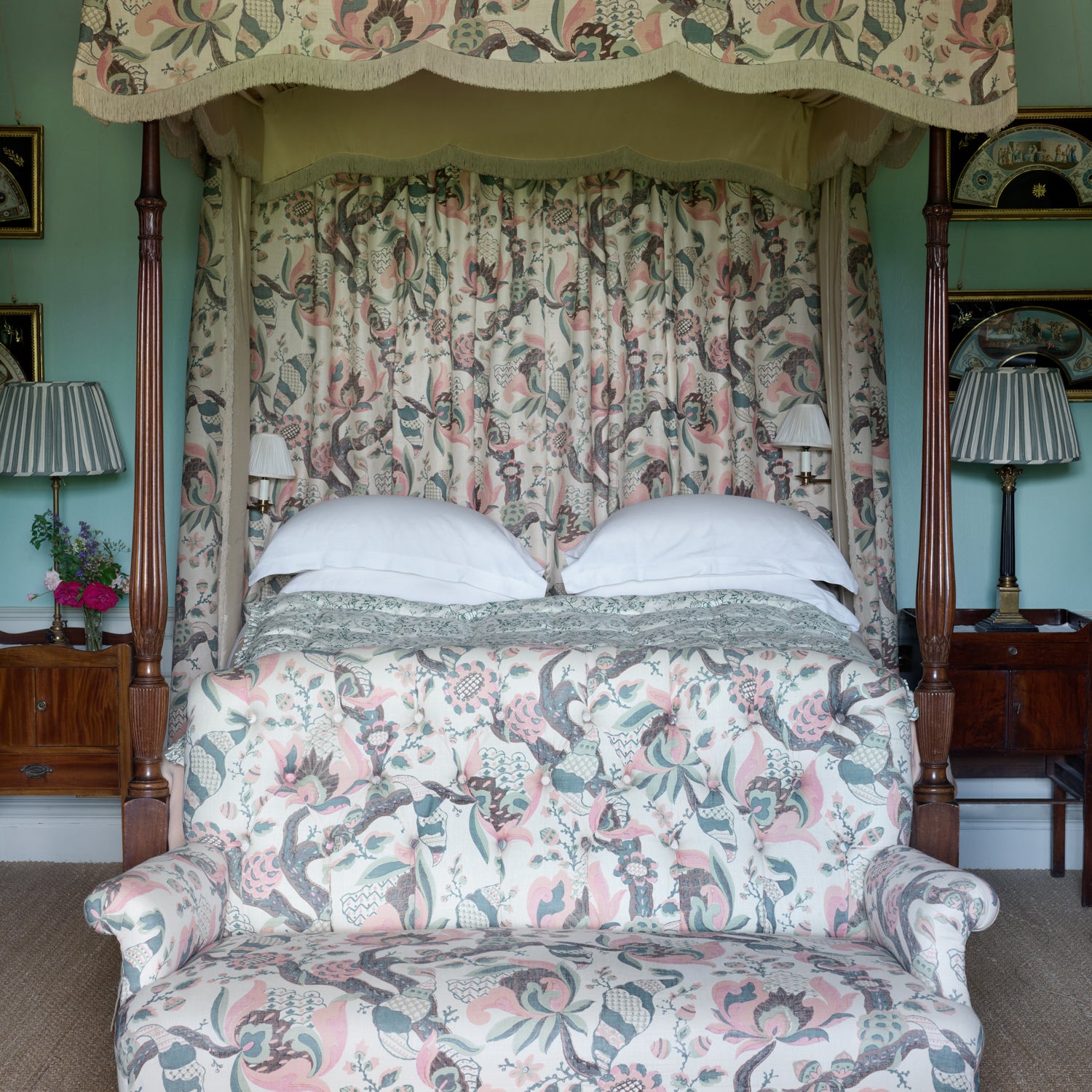 Cornucopia Celadon & Blush