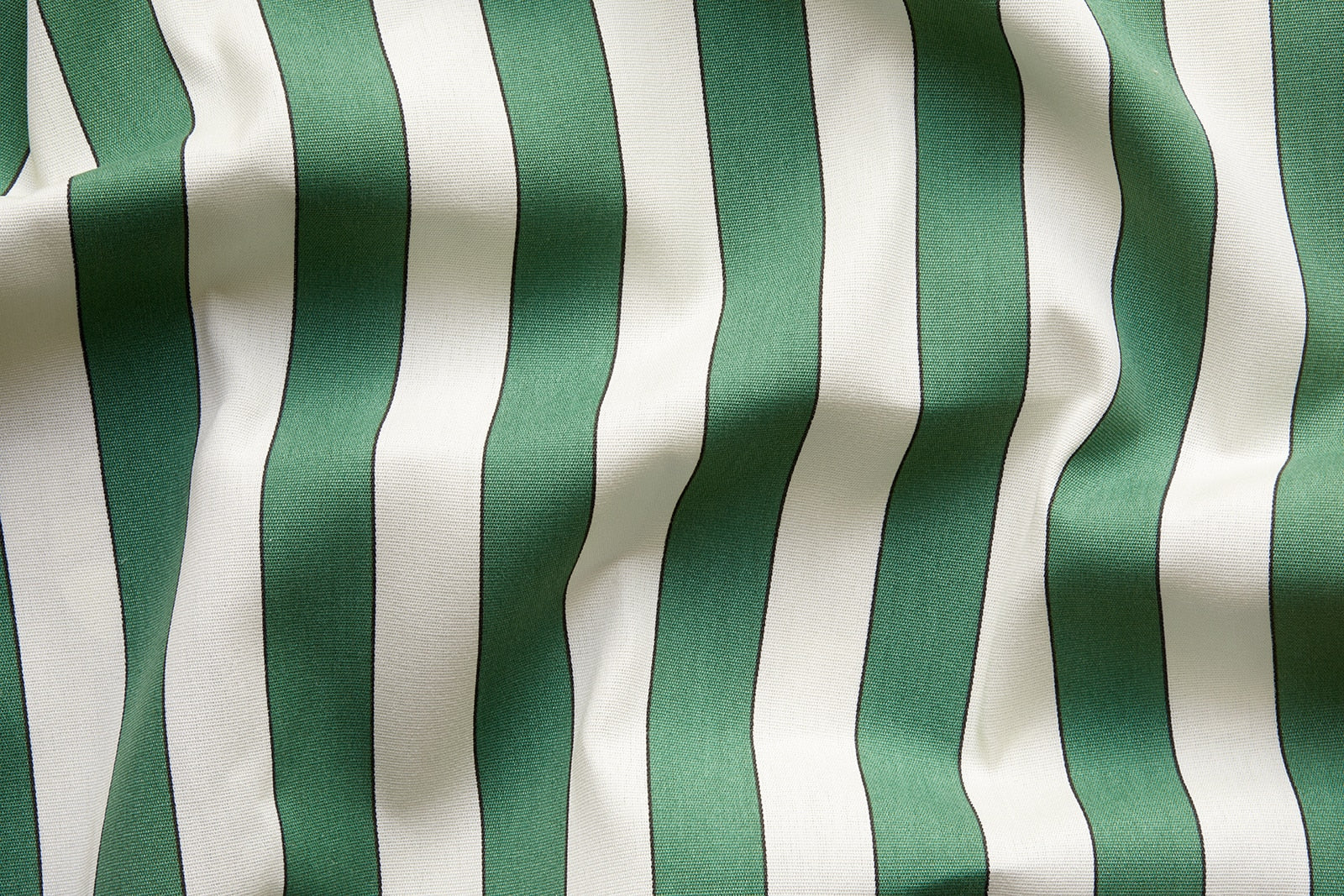 Plain Stripe Outdoor Emerald