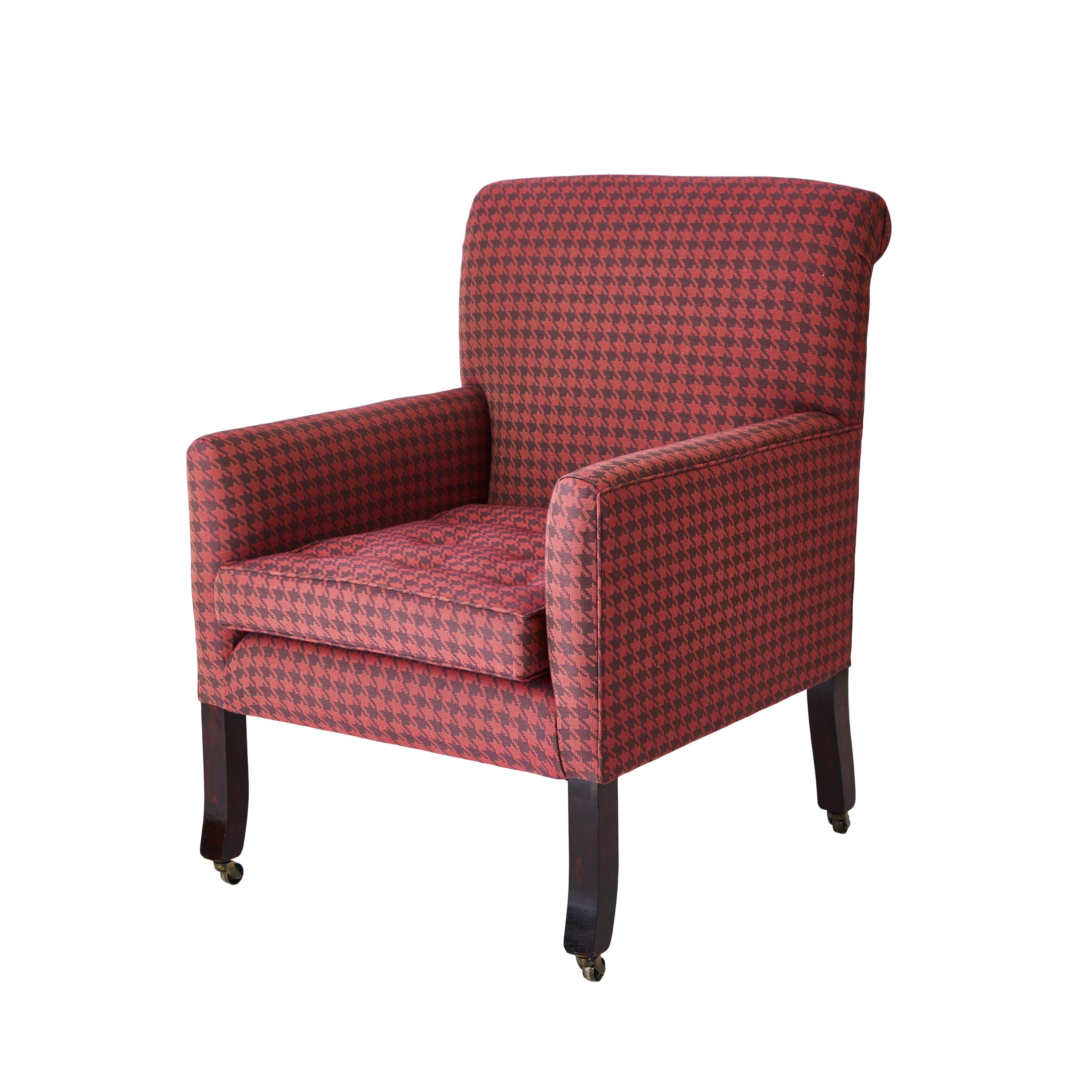 The Semley Armchair in Walter Wine