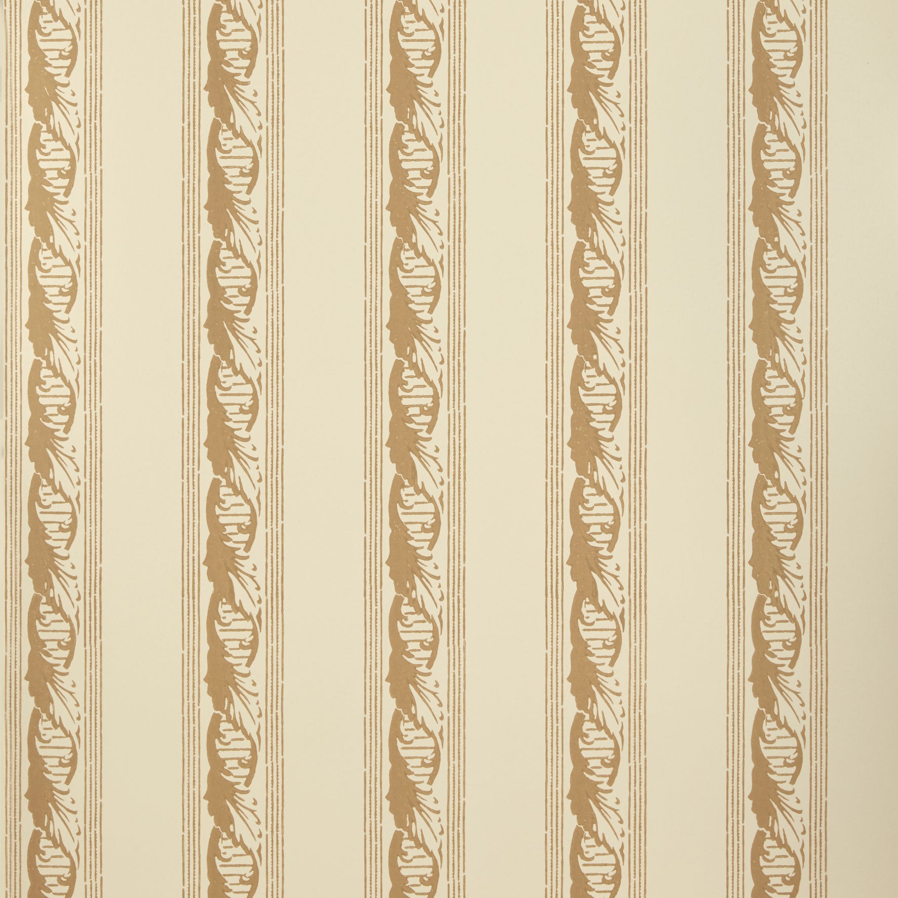 Palantine Stripe Piccola Palamino On Crema Wallpaper