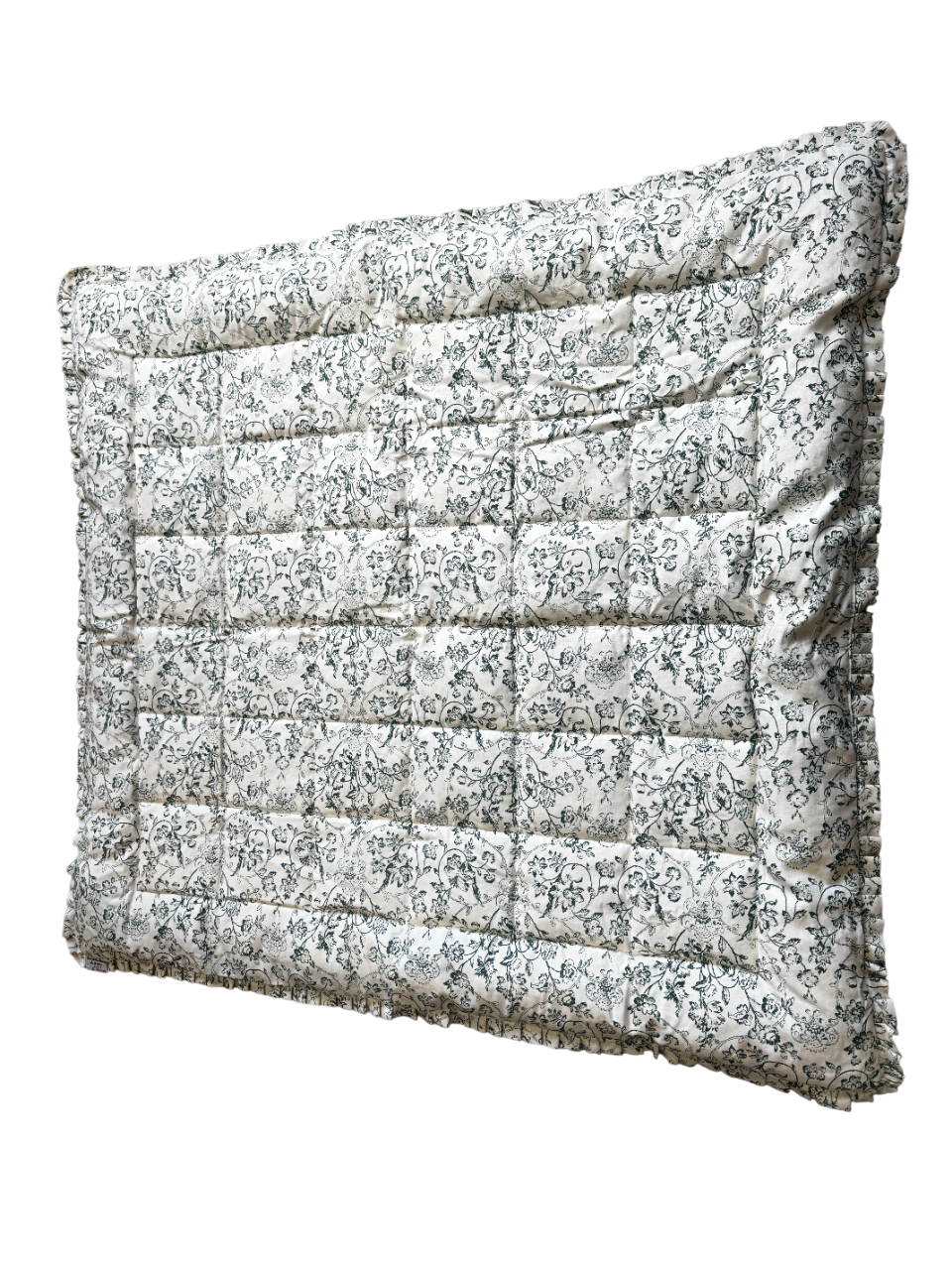 Double Eiderdown in Enid's Ramble Emerald