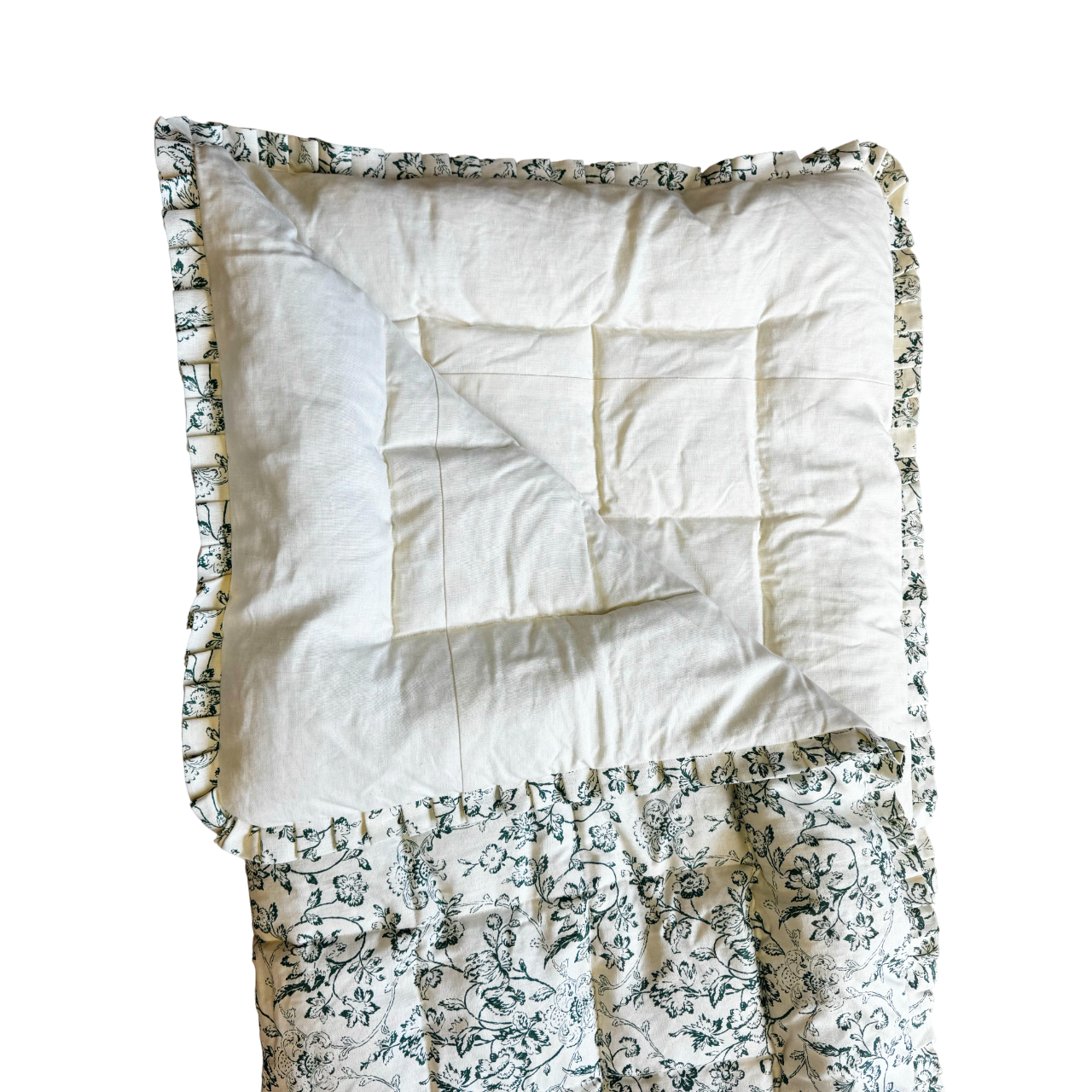 Double Eiderdown in Enid's Ramble Emerald