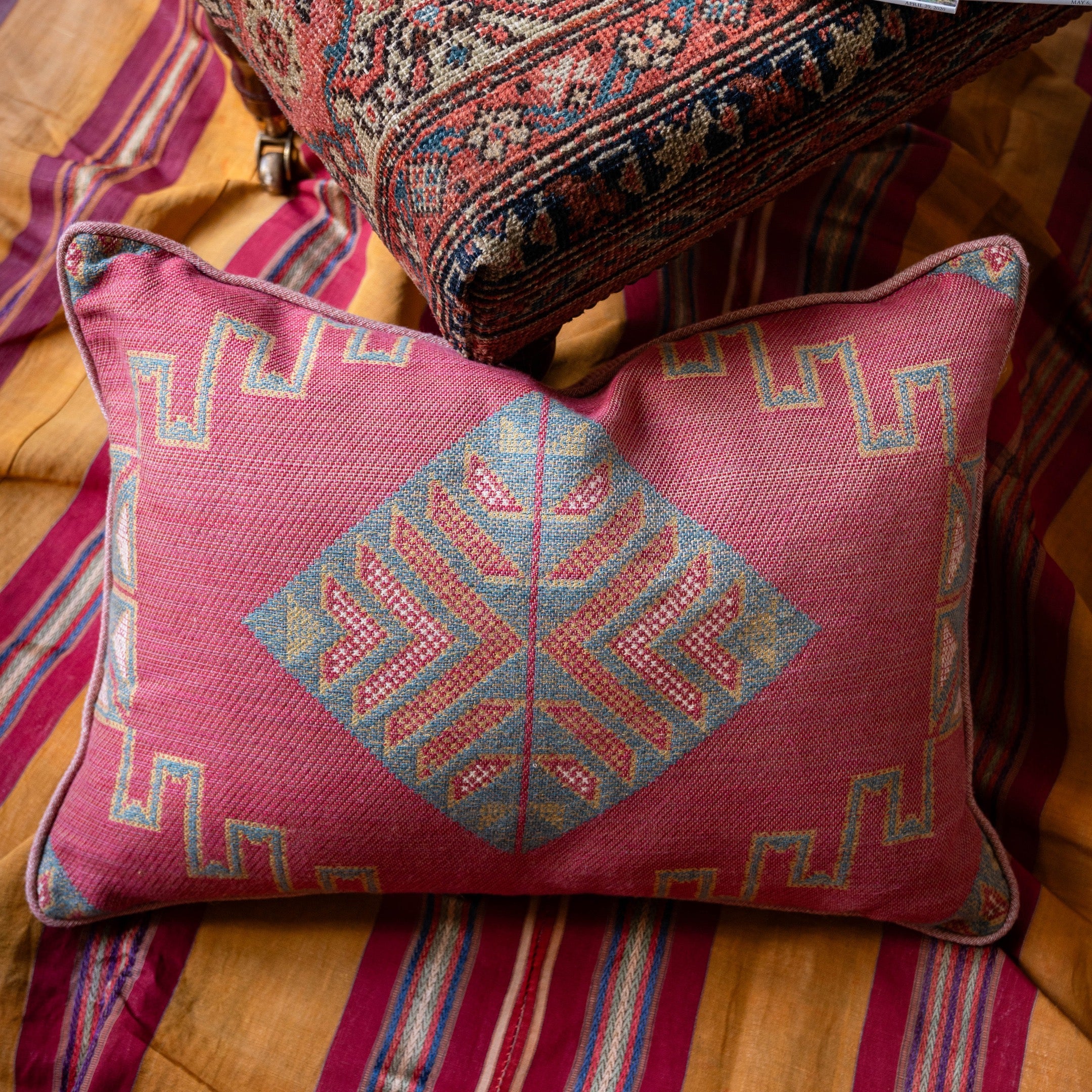 Chartwell Weave Pink Cushion