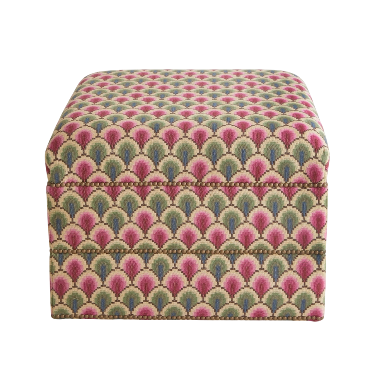 Walsingham Weave Original Square Ottoman