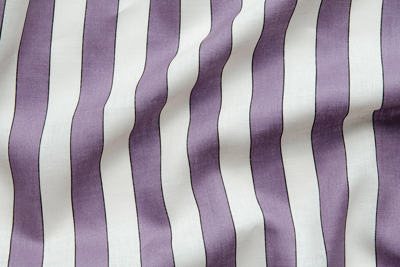 Plain Stripe Voile Lilac