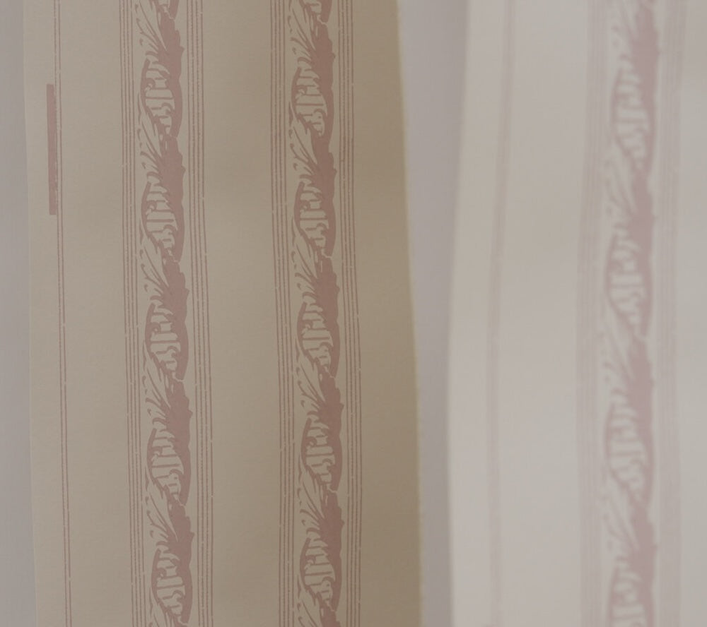 Palantine Stripe Grande Powder Wallpaper